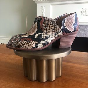 NWOB 🐍 Madewell Gloria Snakeskin Western Shoe Boot